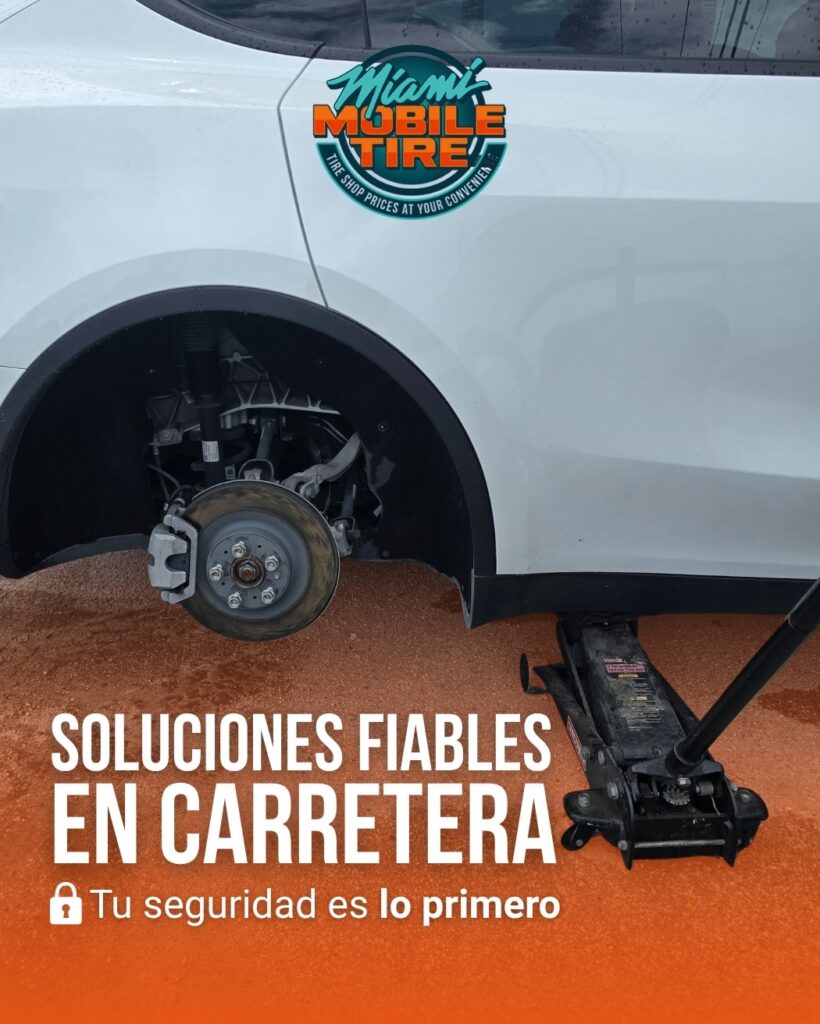 mobile tire service in Miami FL – flat tire repair and roadside tire service