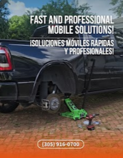 mobile tire service in Miami FL – flat tire repair and roadside tire service