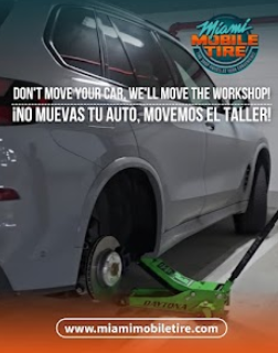 mobile tire service in Miami FL – flat tire repair and roadside tire service